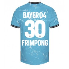 Bayer Leverkusen Jeremie Frimpong #30 Tredjedrakt 2023-24 Kortermet